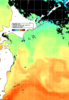 NOAA人工衛星画像:親潮域, 1日合成画像(2026/06/19UTC)