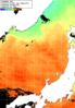 NOAA人工衛星画像:日本海, 1日合成画像(2026/06/19UTC)