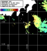 ひまわり人工衛星:神奈川県近海,00:59JST,1時間合成画像