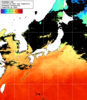 NOAA人工衛星画像:日本全域, 1日合成画像(2026/06/21UTC)