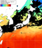 NOAA人工衛星画像:日本全域, 1日合成画像(2026/06/22UTC)