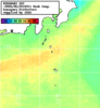 NOAA人工衛星画像:神奈川県近海, 1週間合成画像(2026/06/16～2026/06/22UTC)