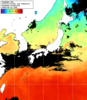 NOAA人工衛星画像:日本全域, 1日合成画像(2026/06/23UTC)