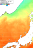NOAA人工衛星画像:日本海, 1週間合成画像(2026/06/17～2026/06/23UTC)