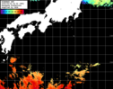 ひまわり人工衛星:黒潮域,15:59JST,1時間合成画像