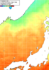 NOAA人工衛星画像:日本海, 1週間合成画像(2026/06/19～2026/06/25UTC)