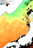 NOAA人工衛星画像:日本海, 1日合成画像(2026/06/26UTC)