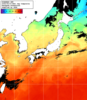 NOAA人工衛星画像:日本全域, 1日合成画像(2026/06/27UTC)