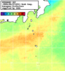 NOAA人工衛星画像:神奈川県近海, 1週間合成画像(2026/06/21～2026/06/27UTC)