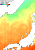 NOAA人工衛星画像:日本海, 1週間合成画像(2026/06/21～2026/06/27UTC)