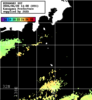 ひまわり人工衛星:神奈川県近海,23:59JST,1時間合成画像