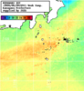 NOAA人工衛星画像:神奈川県近海, 1週間合成画像(2026/06/22～2026/06/28UTC)
