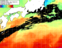 NOAA人工衛星画像:黒潮域, 1日合成画像(2026/06/28UTC)