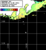 ひまわり人工衛星:神奈川県近海,22:59JST,1時間合成画像