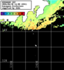 ひまわり人工衛星:神奈川県近海,23:59JST,1時間合成画像