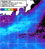 NOAA人工衛星画像:神奈川県近海, 1週間合成画像(2026/06/25～2026/07/01UTC)