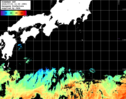 ひまわり人工衛星:黒潮域,20:59JST,1時間合成画像