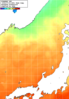 NOAA人工衛星画像:日本海, 1週間合成画像(2026/06/25～2026/07/01UTC)