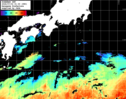 ひまわり人工衛星:黒潮域,10:59JST,1時間合成画像