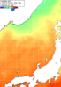 NOAA人工衛星画像:日本海, 1週間合成画像(2026/06/26～2026/07/02UTC)