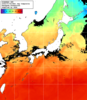 NOAA人工衛星画像:日本全域, 1日合成画像(2026/07/04UTC)
