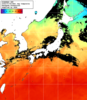 NOAA人工衛星画像:日本全域, 1日合成画像(2026/07/05UTC)