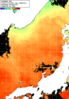 NOAA人工衛星画像:日本海, 1日合成画像(2026/07/06UTC)