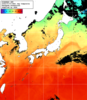 NOAA人工衛星画像:日本全域, 1日合成画像(2026/07/07UTC)
