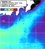 NOAA人工衛星画像:神奈川県近海, 1週間合成画像(2026/07/01～2026/07/07UTC)