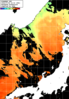 ひまわり人工衛星:日本海,03:59JST,1時間合成画像