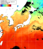 NOAA人工衛星画像:日本全域, 1日合成画像(2026/07/08UTC)