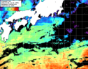 ひまわり人工衛星:黒潮域,22:59JST,1時間合成画像
