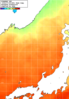 NOAA人工衛星画像:日本海, 1週間合成画像(2026/07/02～2026/07/08UTC)