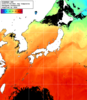NOAA人工衛星画像:日本全域, 1日合成画像(2026/07/09UTC)
