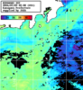 ひまわり人工衛星:神奈川県近海,11:59JST,1時間合成画像