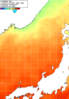 NOAA人工衛星画像:日本海, 1週間合成画像(2026/07/03～2026/07/09UTC)