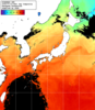 NOAA人工衛星画像:日本全域, 1日合成画像(2026/07/10UTC)