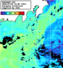 ひまわり人工衛星:神奈川県近海,08:59JST,1時間合成画像