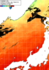 NOAA人工衛星画像:日本海, 1日合成画像(2026/07/10UTC)