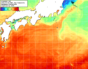 NOAA人工衛星画像:黒潮域, 1日合成画像(2026/07/30UTC)
