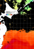 NOAA人工衛星画像:親潮域, 1日合成画像(2026/07/30UTC)