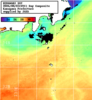 NOAA人工衛星画像:神奈川県近海, 1日合成画像(2026/08/03UTC)