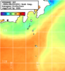 NOAA人工衛星画像:神奈川県近海, 1週間合成画像(2026/07/28～2026/08/03UTC)