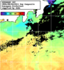 NOAA人工衛星画像:神奈川県近海, 1日合成画像(2026/08/04UTC)