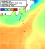 NOAA人工衛星画像:神奈川県近海, 1週間合成画像(2026/07/30～2026/08/05UTC)