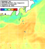 NOAA人工衛星画像:神奈川県近海, 1日合成画像(2026/08/06UTC)
