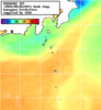 NOAA人工衛星画像:神奈川県近海, 1週間合成画像(2026/07/31～2026/08/06UTC)