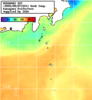 NOAA人工衛星画像:神奈川県近海, 1週間合成画像(2026/08/01～2026/08/07UTC)