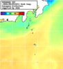NOAA人工衛星画像:神奈川県近海, 1週間合成画像(2026/08/03～2026/08/09UTC)