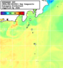 NOAA人工衛星画像:神奈川県近海, 1日合成画像(2026/08/10UTC)